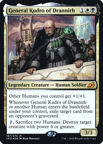 General Kudro of Drannith  [Ikoria: Lair of Behemoths Prerelease Promos]