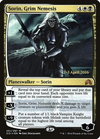 Sorin, Grim Nemesis [Shadows over Innistrad Promos]