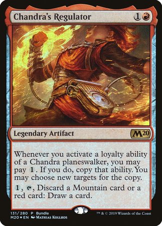 Chandra's Regulator (M20 Bundle) [Core Set 2020 Promos]