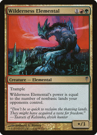 Wilderness Elemental [Coldsnap]