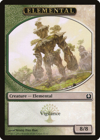 Elemental Token (Green/White) [Return to Ravnica Tokens]