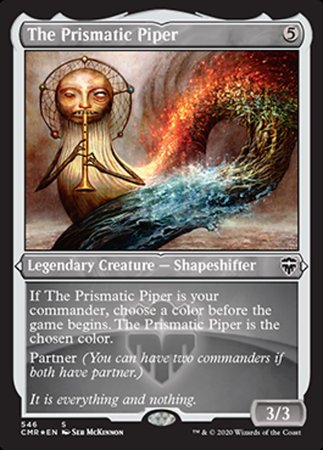 The Prismatic Piper (Foil Etched) [Commander Legends]