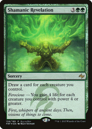 Shamanic Revelation [Fate Reforged Promos]