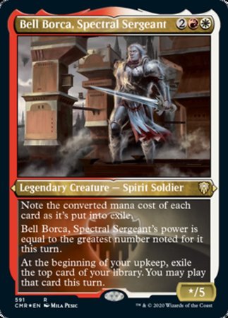 Bell Borca, Spectral Sergeant (Foil Etched) [Commander Legends]