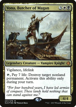 Vona, Butcher of Magan [Ixalan Promos]