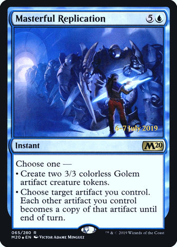 Masterful Replication  [Core Set 2020 Prerelease Promos]