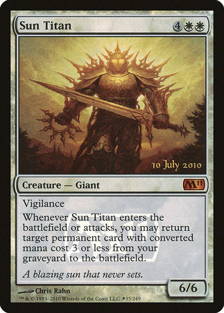 Sun Titan [Magic 2011 Promos]