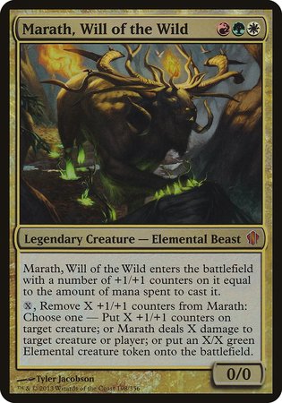 Marath, Will of the Wild (Commander 2013) [Commander 2013 Oversized]