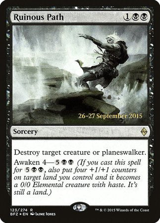 Ruinous Path [Battle for Zendikar Promos]