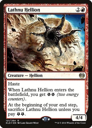 Lathnu Hellion [Kaladesh Promos]