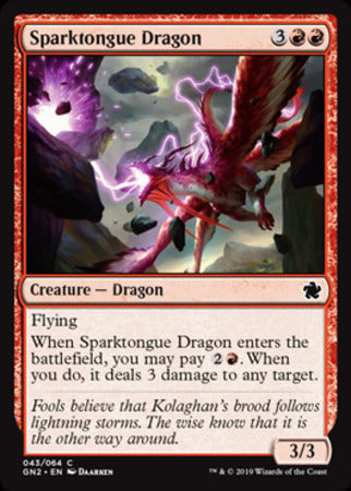 Sparktongue Dragon [Game Night 2019]