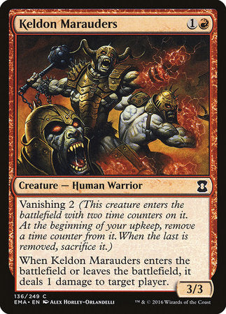 Keldon Marauders [Eternal Masters]