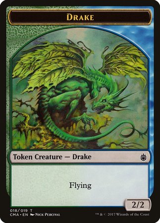 Drake Token (018) [Commander Anthology Tokens]