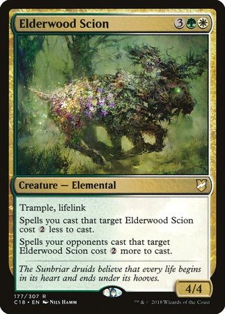 Elderwood Scion [Commander 2018]