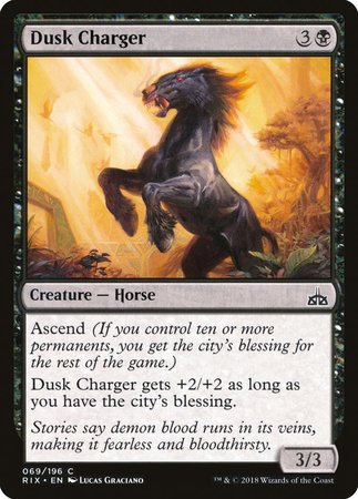 Dusk Charger [Rivals of Ixalan]