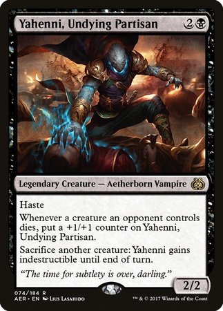 Yahenni, Undying Partisan [Aether Revolt]