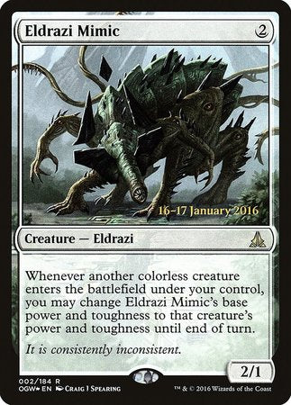 Eldrazi Mimic [Oath of the Gatewatch Promos]