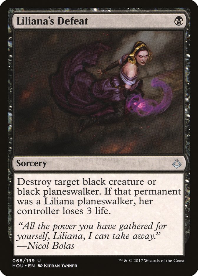 Liliana's Defeat [Hour of Devastation]