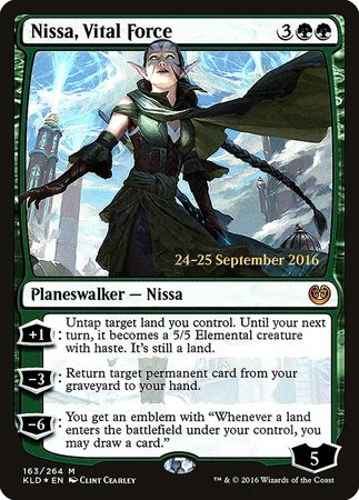 Nissa, Vital Force [Kaladesh Promos]