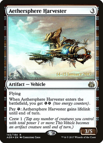 Aethersphere Harvester  [Aether Revolt Prerelease Promos]