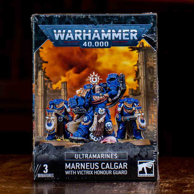 Warhammer 40K - Ultramarines - Marneus Calgar w/ Victrix Honor Guard