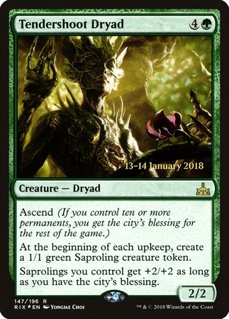 Tendershoot Dryad [Rivals of Ixalan Promos]