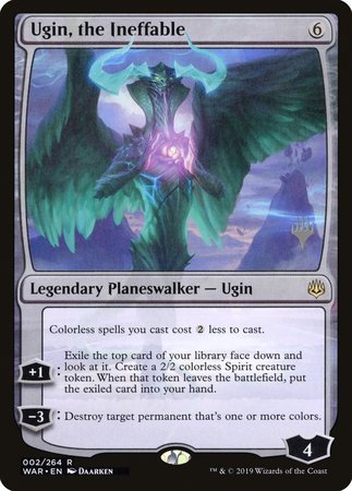 Ugin, the Ineffable [War of the Spark Promos]