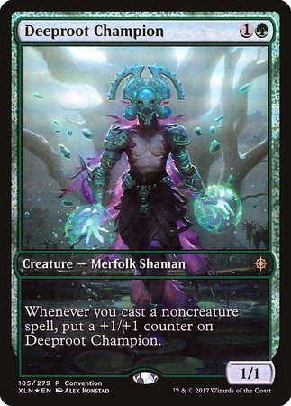 Deeproot Champion (2018 Convention Exclusive) [Ixalan Promos]