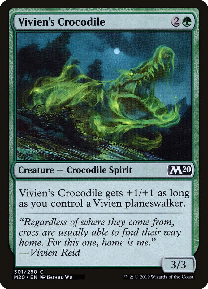 Vivien's Crocodile [Core Set 2020]