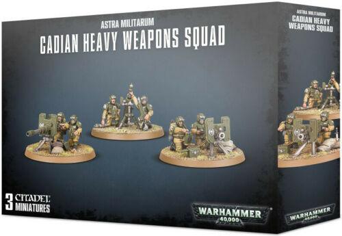 Warhammer 40k - Astra Militarum - Cadian Heavy Weapons Squad