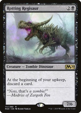 Rotting Regisaur [Core Set 2020 Promos]