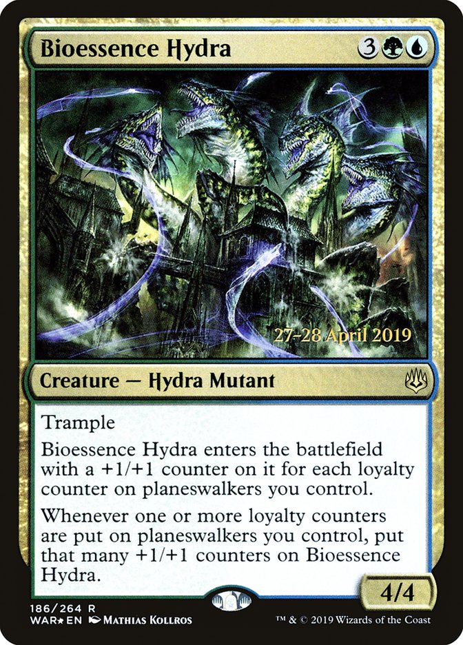 Bioessence Hydra  [War of the Spark Prerelease Promos]