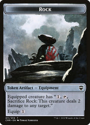 Rock // Soldier Token [Commander Legends Tokens]