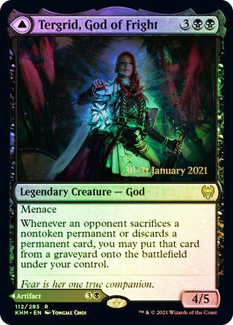 Tergrid, God of Fright // Tergrid's Lantern  [Kaldheim Prerelease Promos]