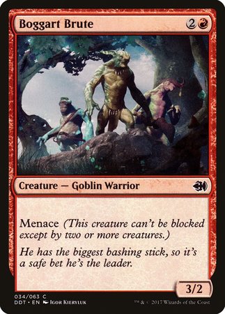 Boggart Brute [Duel Decks: Merfolk vs. Goblins]