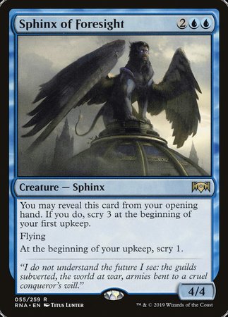 Sphinx of Foresight [Ravnica Allegiance]