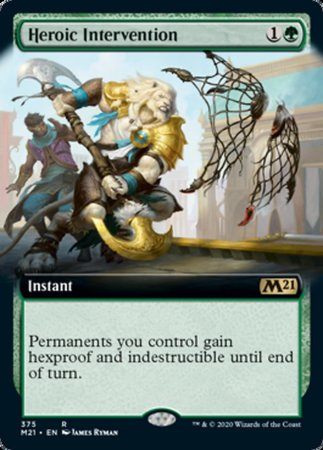 Heroic Intervention (Extended Art) [Core Set 2021]