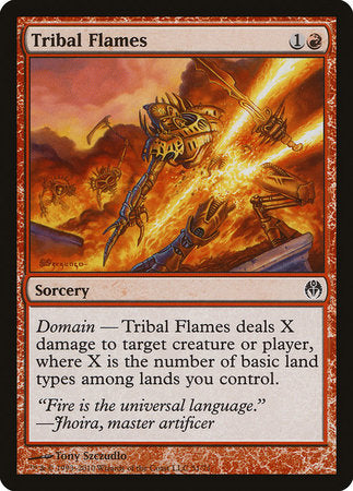 Tribal Flames [Duel Decks: Phyrexia vs. the Coalition]