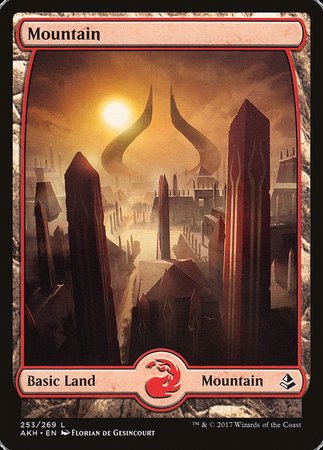 Mountain (253) - Full Art [Amonkhet]