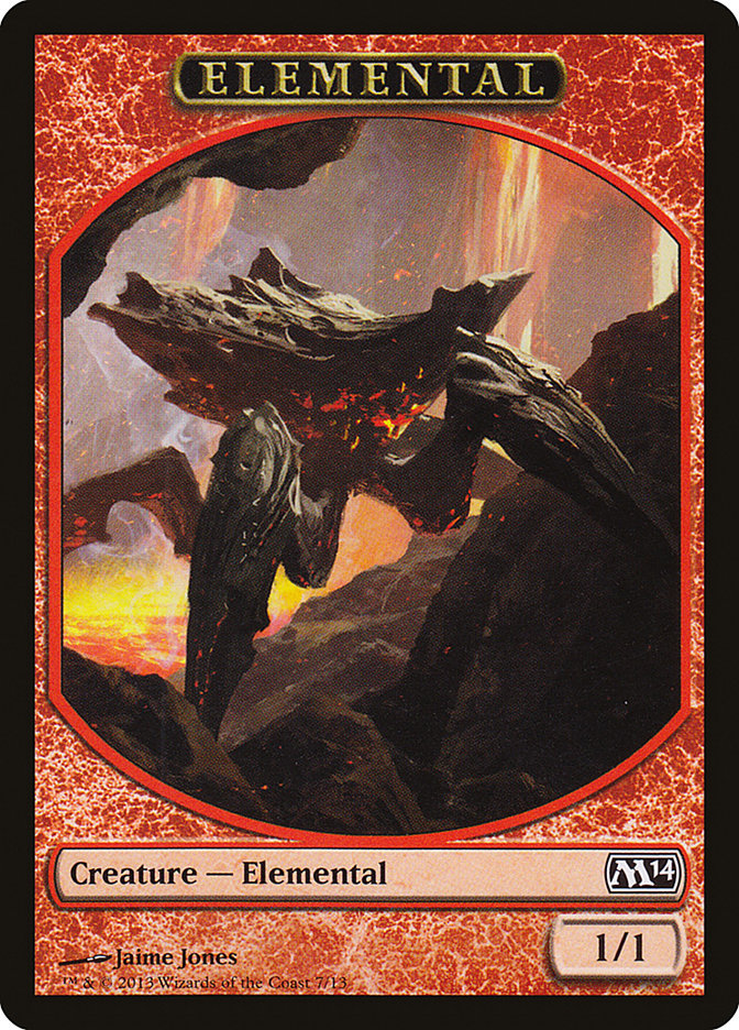 Elemental (7/13) [Magic 2014 Tokens]