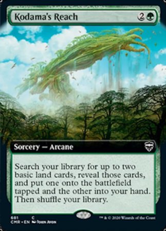 Kodama's Reach (Extended Art) [Commander Legends]