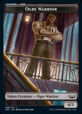 Ogre Warrior Token [Streets of New Capenna Tokens]