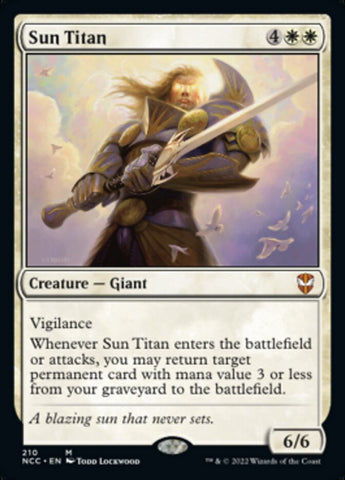 Sun Titan [Streets of New Capenna Commander]