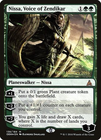 Nissa, Voice of Zendikar [Oath of the Gatewatch Promos]