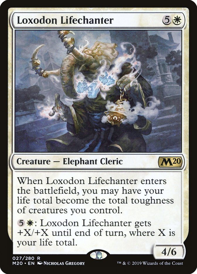 Loxodon Lifechanter [Core Set 2020]