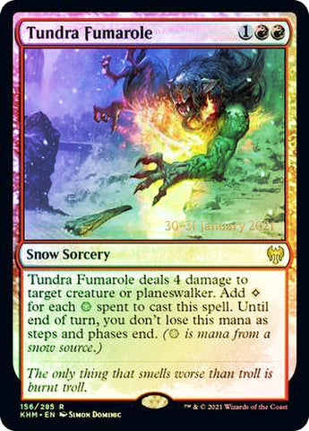 Tundra Fumarole  [Kaldheim Prerelease Promos]