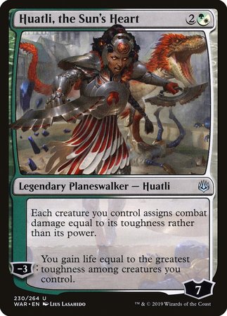 Huatli, the Sun's Heart [War of the Spark]