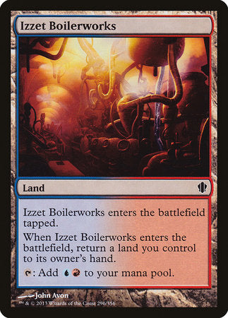 Izzet Boilerworks [Commander 2013]