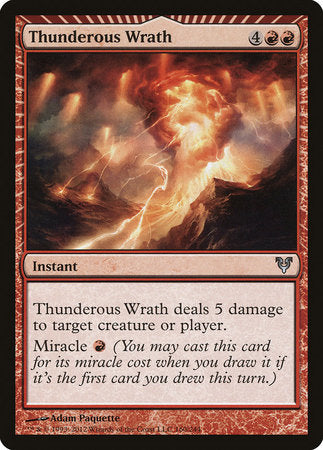 Thunderous Wrath [Avacyn Restored]