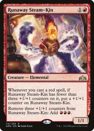 Runaway Steam-Kin [Guilds of Ravnica Promos]